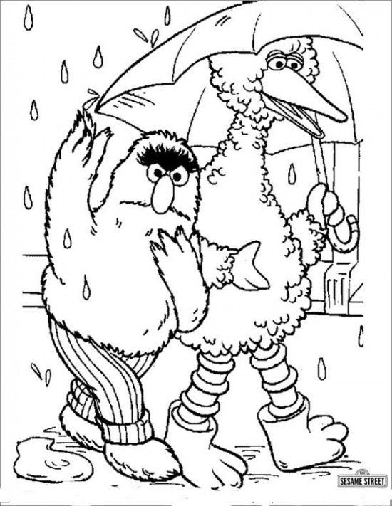 Coloring page: Sesame street (Cartoons) #32303 - Free Printable Coloring Pages