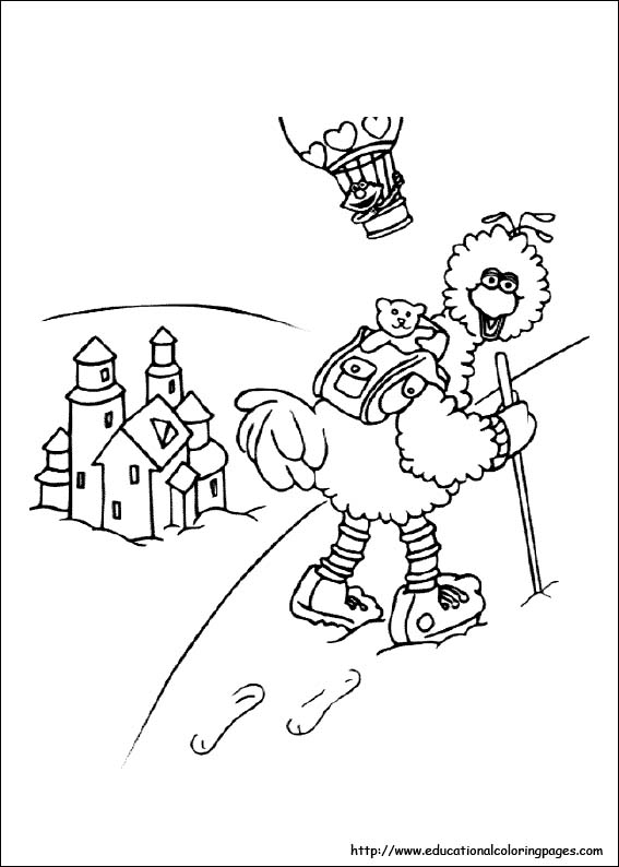 Coloring page: Sesame street (Cartoons) #32326 - Free Printable Coloring Pages