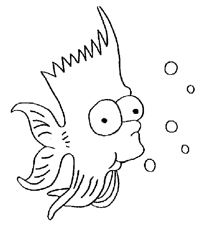 Coloring page: Simpsons (Cartoons) #23812 - Free Printable Coloring Pages