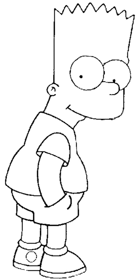 Coloring page: Simpsons (Cartoons) #23814 - Free Printable Coloring Pages