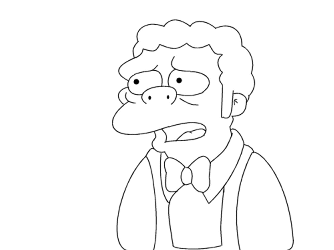 Coloring page: Simpsons (Cartoons) #23815 - Free Printable Coloring Pages