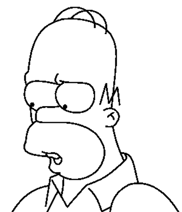 Coloring page: Simpsons (Cartoons) #23821 - Free Printable Coloring Pages