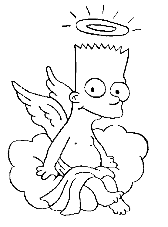 Coloring page: Simpsons (Cartoons) #23827 - Free Printable Coloring Pages