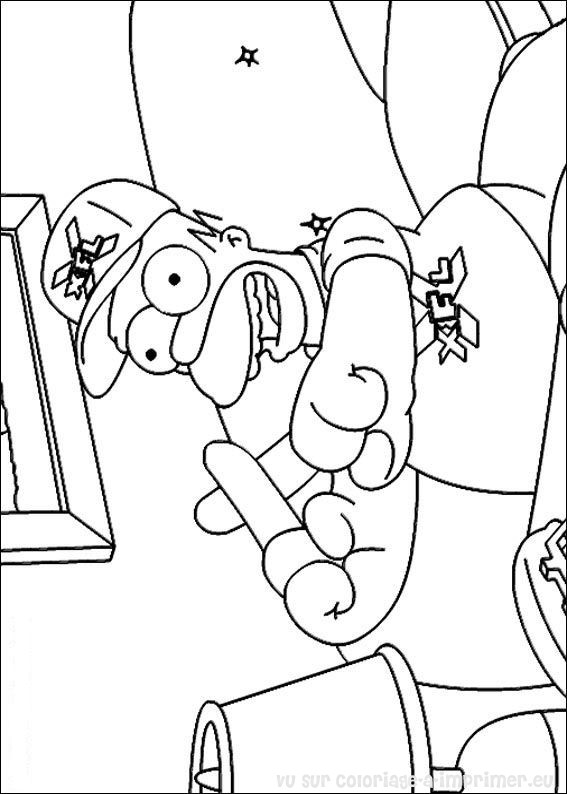 Coloring page: Simpsons (Cartoons) #23830 - Free Printable Coloring Pages