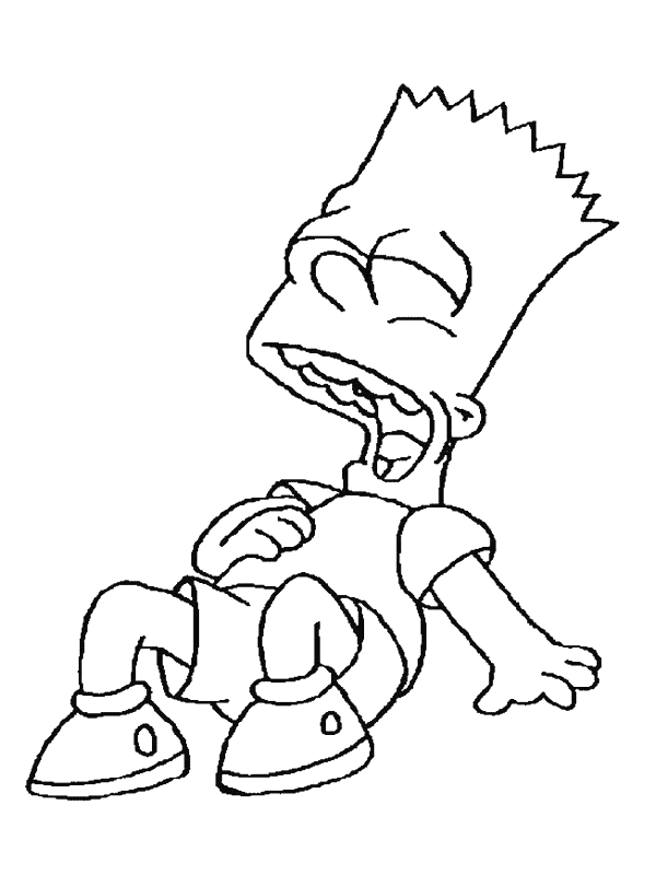 Coloring page: Simpsons (Cartoons) #23831 - Free Printable Coloring Pages