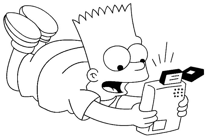 Coloring page: Simpsons (Cartoons) #23872 - Free Printable Coloring Pages