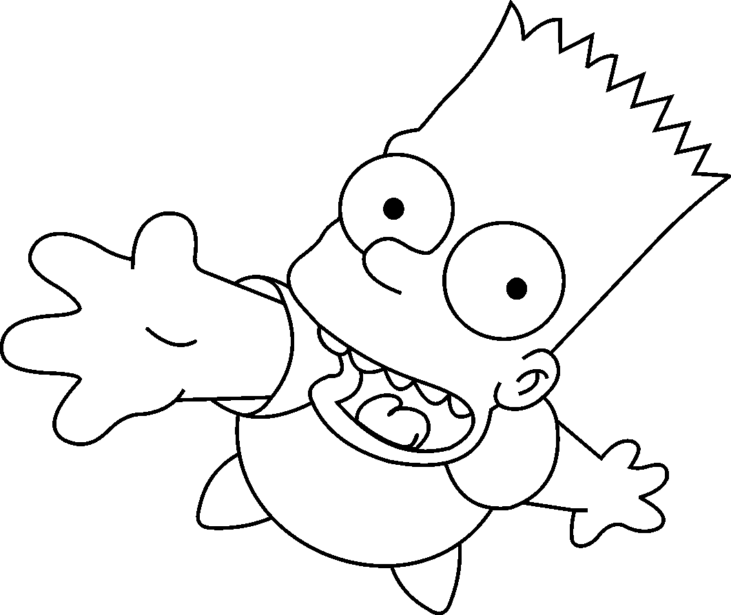 Coloring page: Simpsons (Cartoons) #23884 - Free Printable Coloring Pages