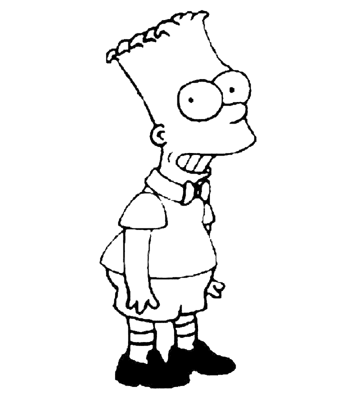 Coloring page: Simpsons (Cartoons) #23886 - Free Printable Coloring Pages