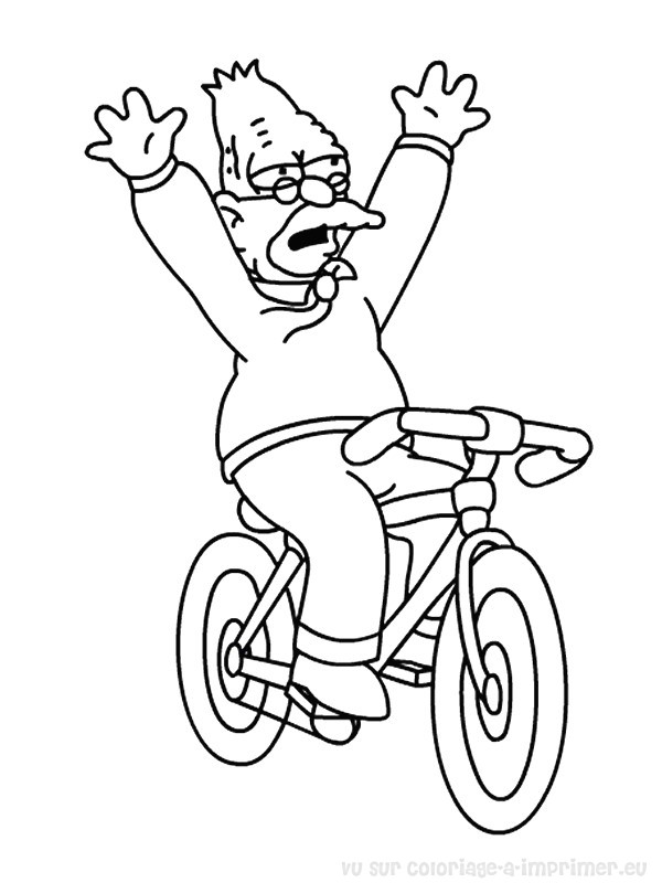 Coloring page: Simpsons (Cartoons) #23896 - Free Printable Coloring Pages