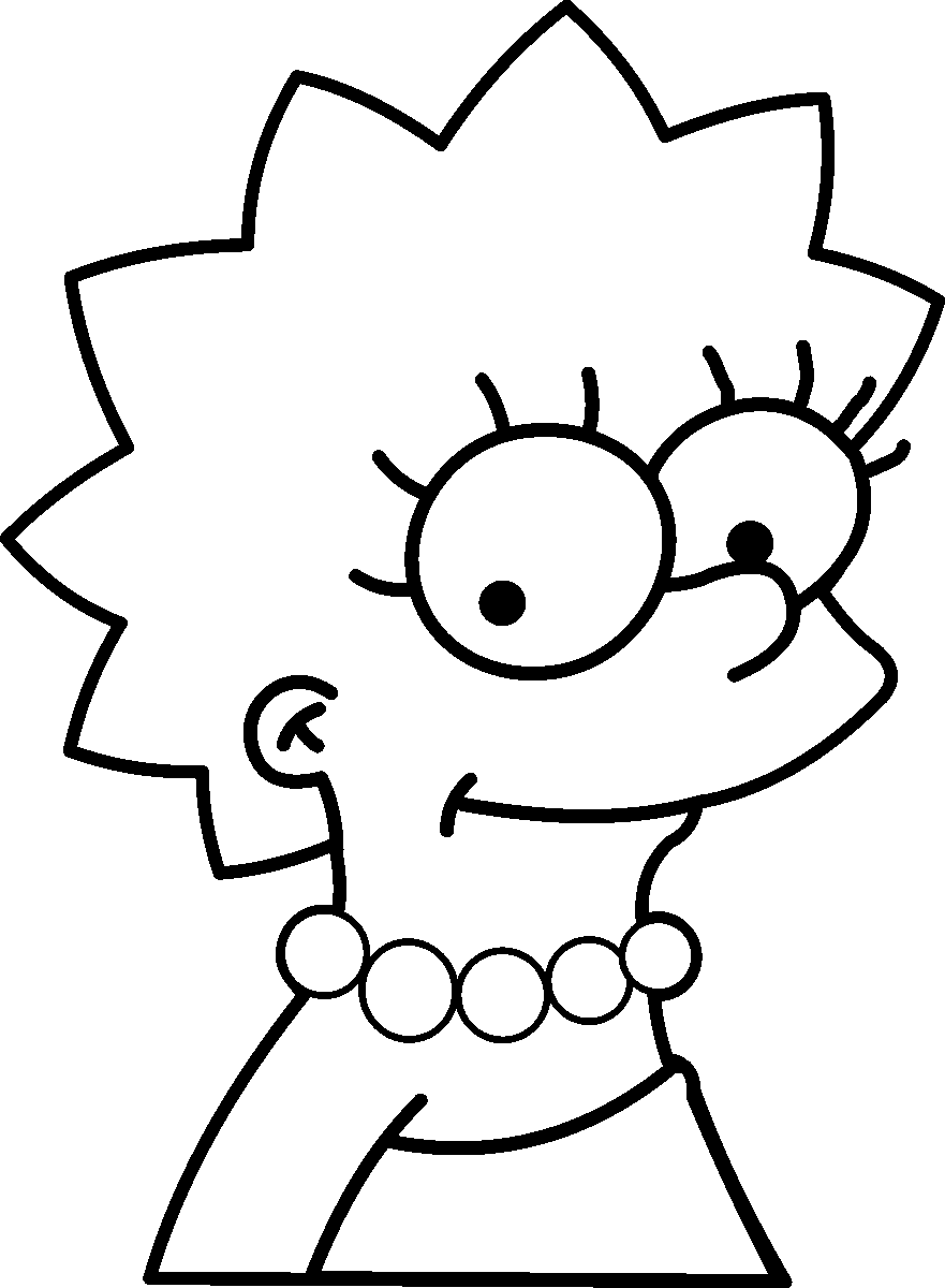 Coloring page: Simpsons (Cartoons) #23898 - Free Printable Coloring Pages