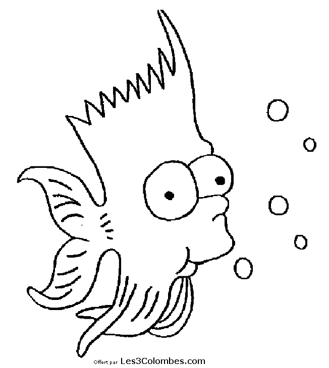 Coloring page: Simpsons (Cartoons) #23919 - Free Printable Coloring Pages