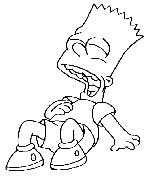 Coloring page: Simpsons (Cartoons) #23920 - Free Printable Coloring Pages