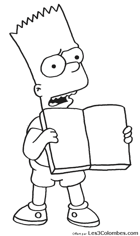 Coloring page: Simpsons (Cartoons) #23942 - Free Printable Coloring Pages
