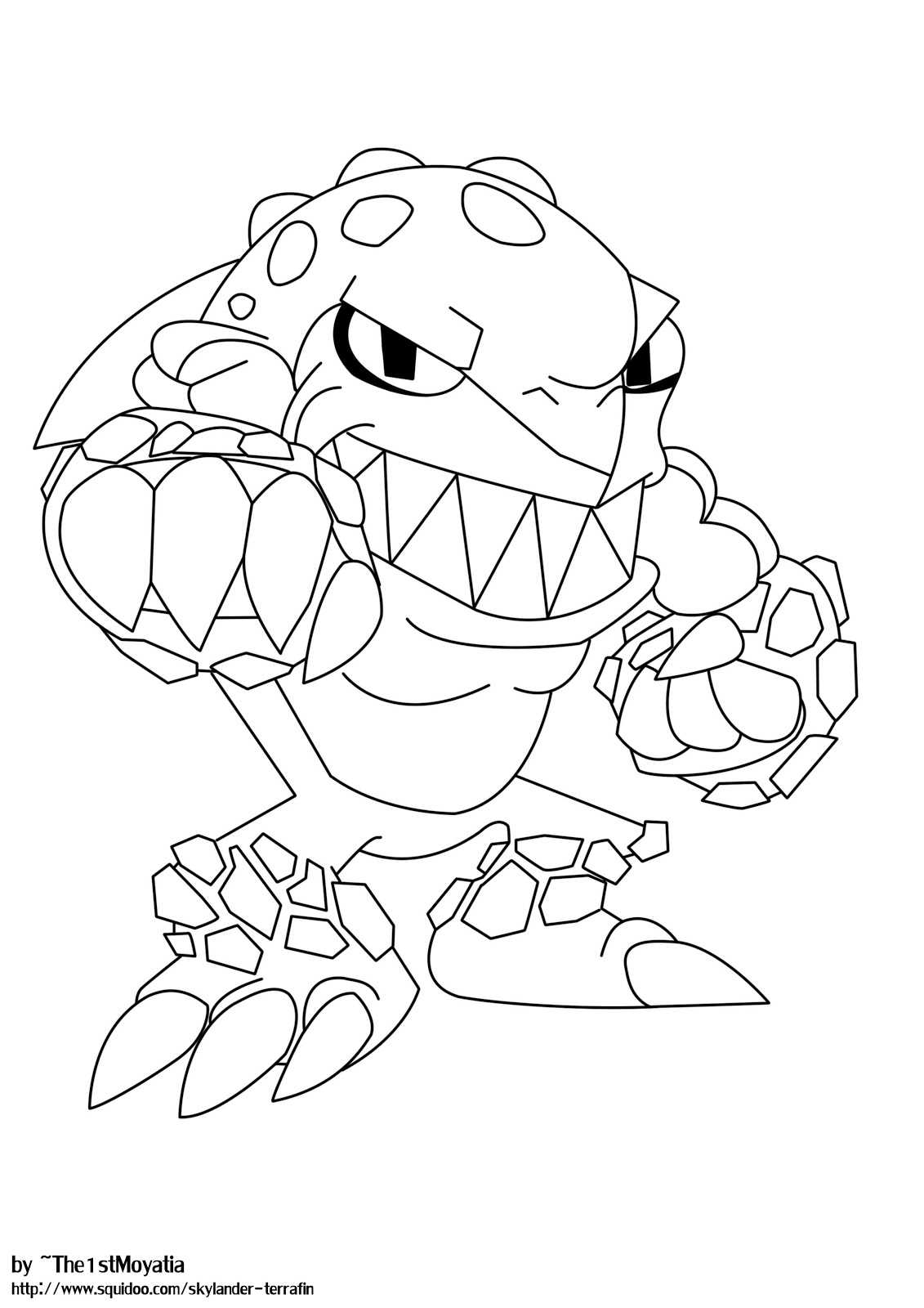 Coloring page: Skylanders (Cartoons) #43437 - Free Printable Coloring Pages