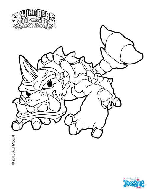 Coloring page: Skylanders (Cartoons) #43559 - Free Printable Coloring Pages
