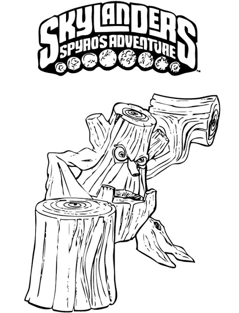 Coloring page: Skylanders (Cartoons) #43564 - Free Printable Coloring Pages