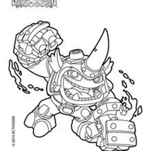 Coloring page: Skylanders (Cartoons) #43575 - Free Printable Coloring Pages