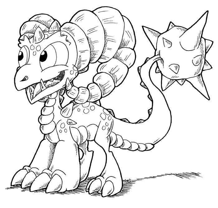 Coloring page: Skylanders (Cartoons) #43584 - Free Printable Coloring Pages