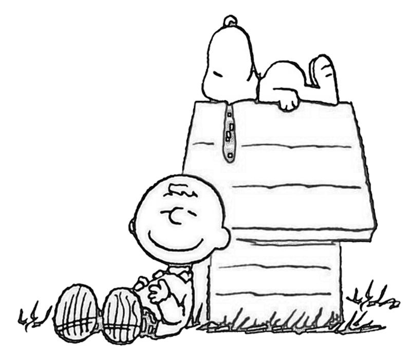 Coloring page: Snoopy (Cartoons) #27072 - Free Printable Coloring Pages