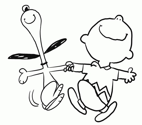 Coloring page: Snoopy (Cartoons) #27079 - Free Printable Coloring Pages
