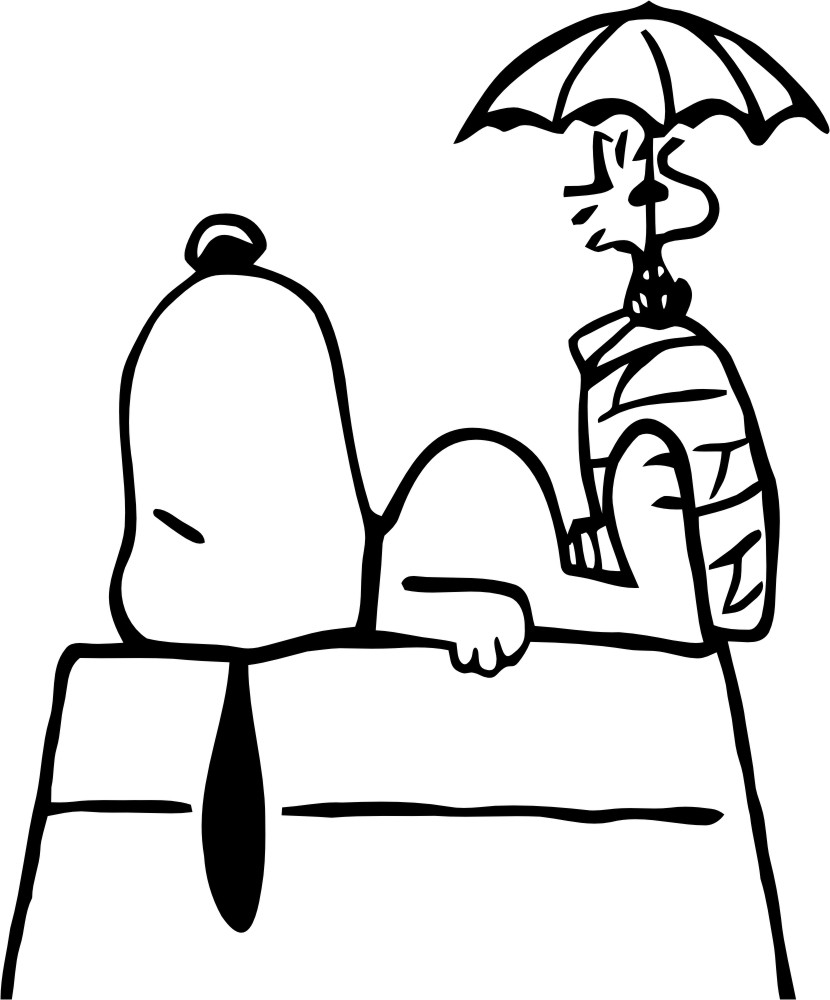 Coloring page: Snoopy (Cartoons) #27157 - Free Printable Coloring Pages