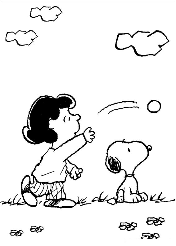 Coloring page: Snoopy (Cartoons) #27159 - Free Printable Coloring Pages
