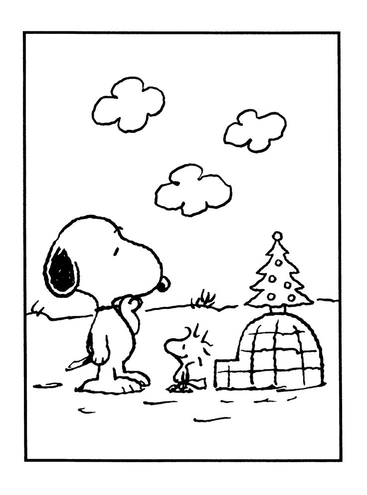 Coloring page: Snoopy (Cartoons) #27162 - Free Printable Coloring Pages