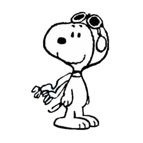 Coloring page: Snoopy (Cartoons) #27186 - Free Printable Coloring Pages