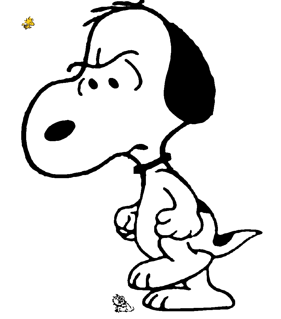 Coloring page: Snoopy (Cartoons) #27232 - Free Printable Coloring Pages