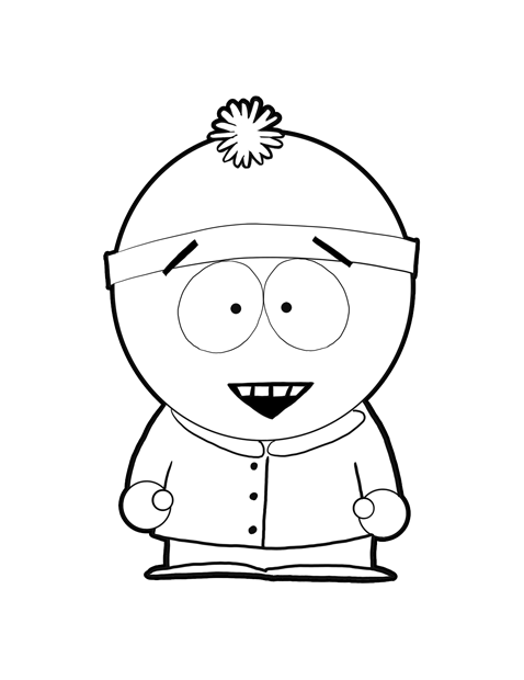 Coloring page: South Park (Cartoons) #31120 - Free Printable Coloring Pages