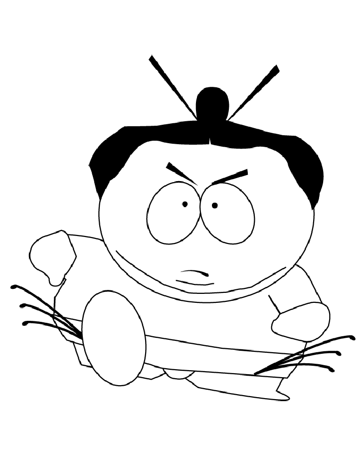Coloring page: South Park (Cartoons) #31128 - Free Printable Coloring Pages