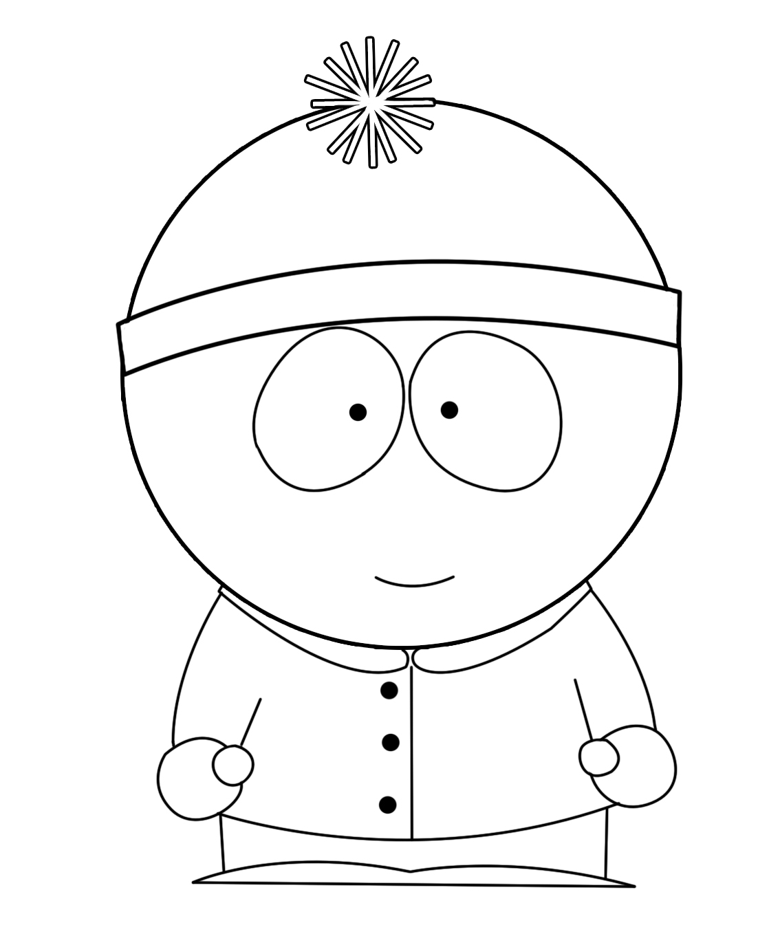 Coloring page: South Park (Cartoons) #31245 - Free Printable Coloring Pages