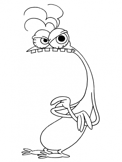 Coloring page: Space Goofs (Cartoons) #34493 - Free Printable Coloring Pages
