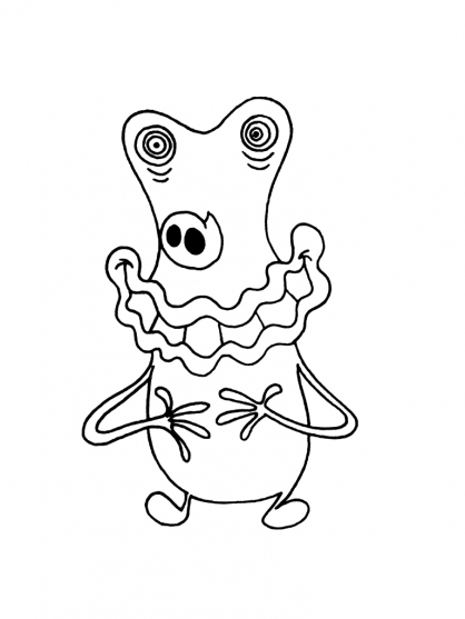 Coloring page: Space Goofs (Cartoons) #34500 - Free Printable Coloring Pages