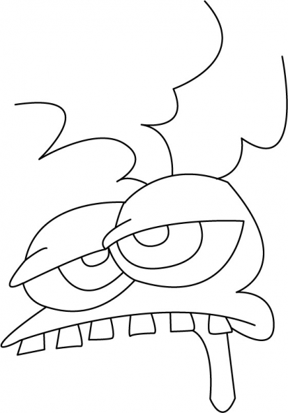 Coloring page: Space Goofs (Cartoons) #34502 - Free Printable Coloring Pages