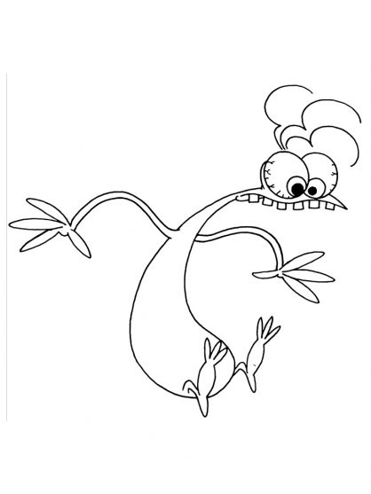 Coloring page: Space Goofs (Cartoons) #34506 - Free Printable Coloring Pages