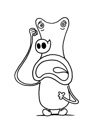 Coloring page: Space Goofs (Cartoons) #34507 - Free Printable Coloring Pages