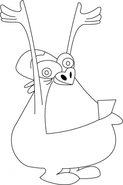 Coloring page: Space Goofs (Cartoons) #34508 - Free Printable Coloring Pages