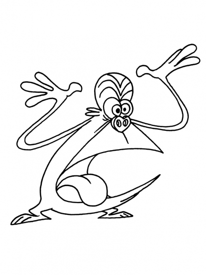 Coloring page: Space Goofs (Cartoons) #34510 - Free Printable Coloring Pages