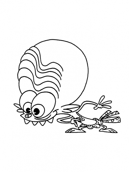 Coloring page: Space Goofs (Cartoons) #34512 - Free Printable Coloring Pages
