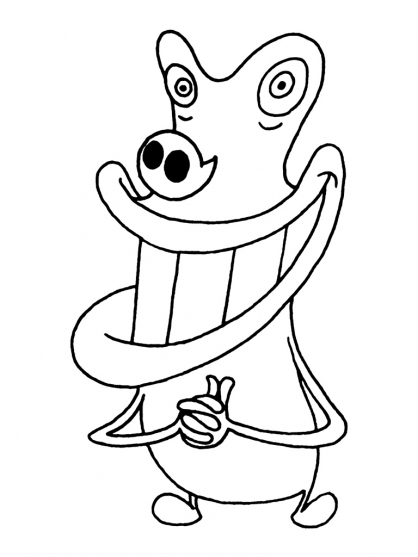 Coloring page: Space Goofs (Cartoons) #34517 - Free Printable Coloring Pages