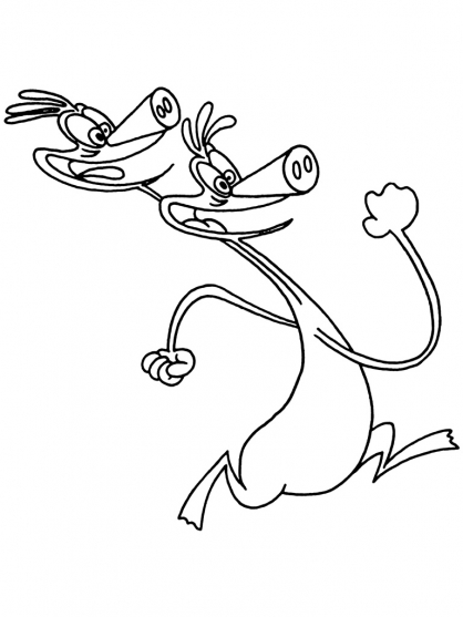 Coloring page: Space Goofs (Cartoons) #34520 - Free Printable Coloring Pages