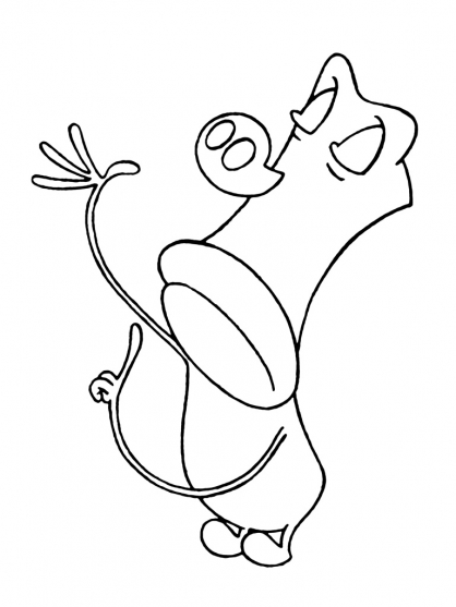 Coloring page: Space Goofs (Cartoons) #34523 - Free Printable Coloring Pages