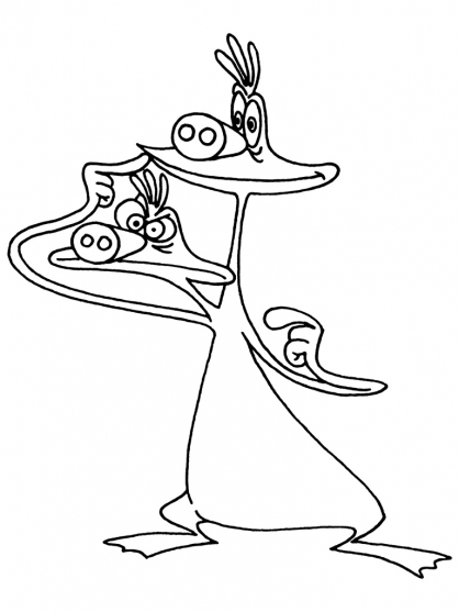 Coloring page: Space Goofs (Cartoons) #34529 - Free Printable Coloring Pages