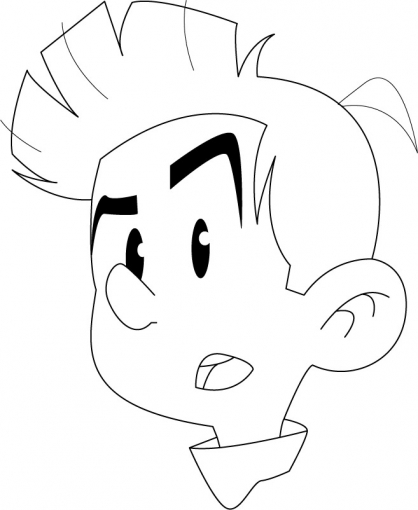 Coloring page: Spirou (Cartoons) #30514 - Free Printable Coloring Pages