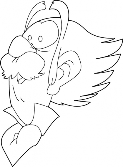 Coloring page: Spirou (Cartoons) #30526 - Free Printable Coloring Pages