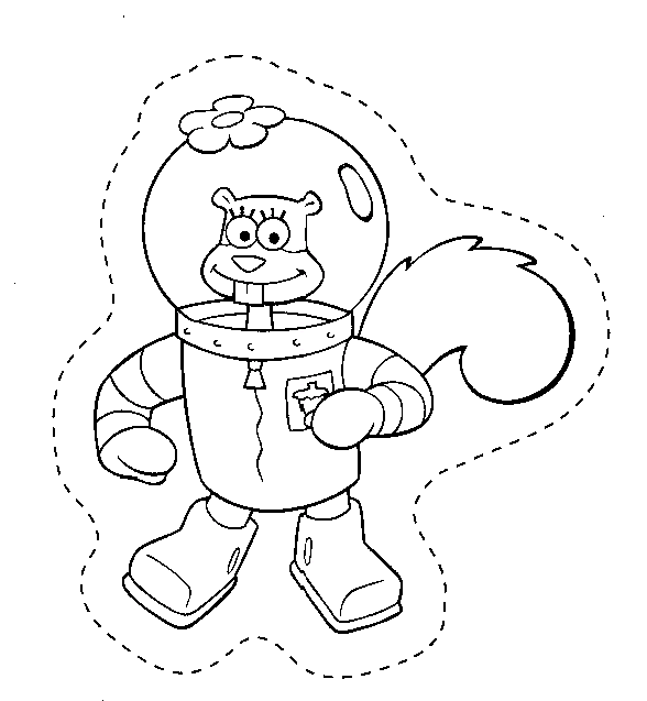 Coloring page: SquareBob SquarePants (Cartoons) #33466 - Free Printable Coloring Pages