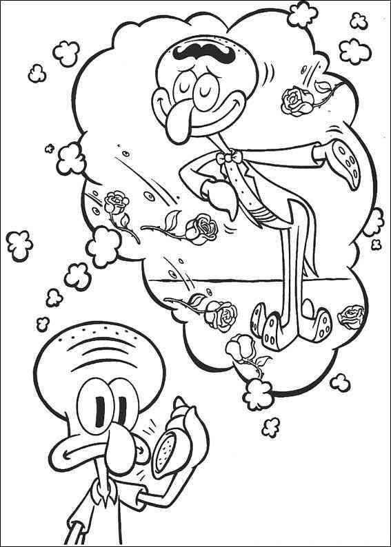 Coloring page: SquareBob SquarePants (Cartoons) #33600 - Free Printable Coloring Pages