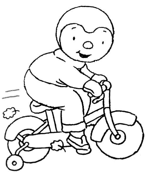 Drawing Tchoupi and Doudou #34100 (Cartoons) – Printable coloring pages
