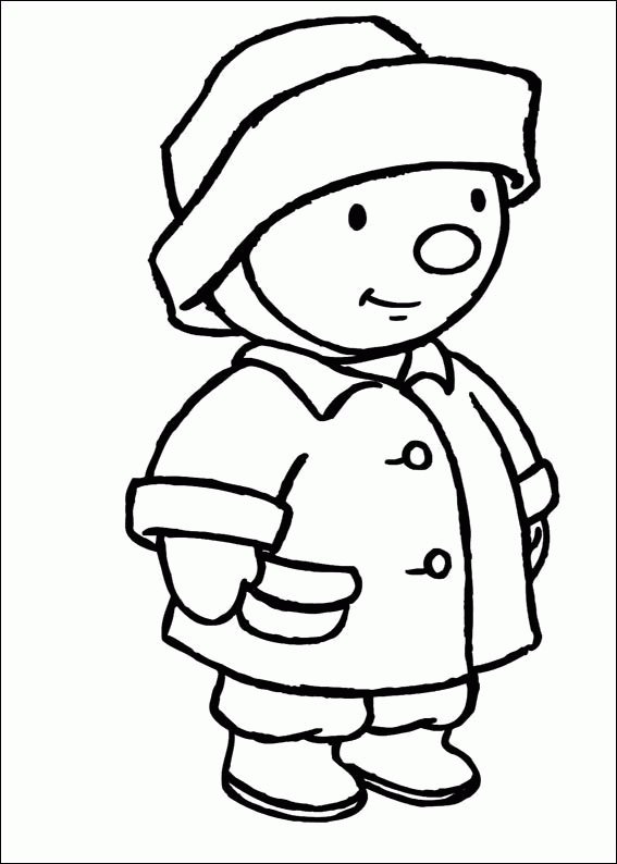Coloring page: Tchoupi and Doudou (Cartoons) #34125 - Free Printable Coloring Pages